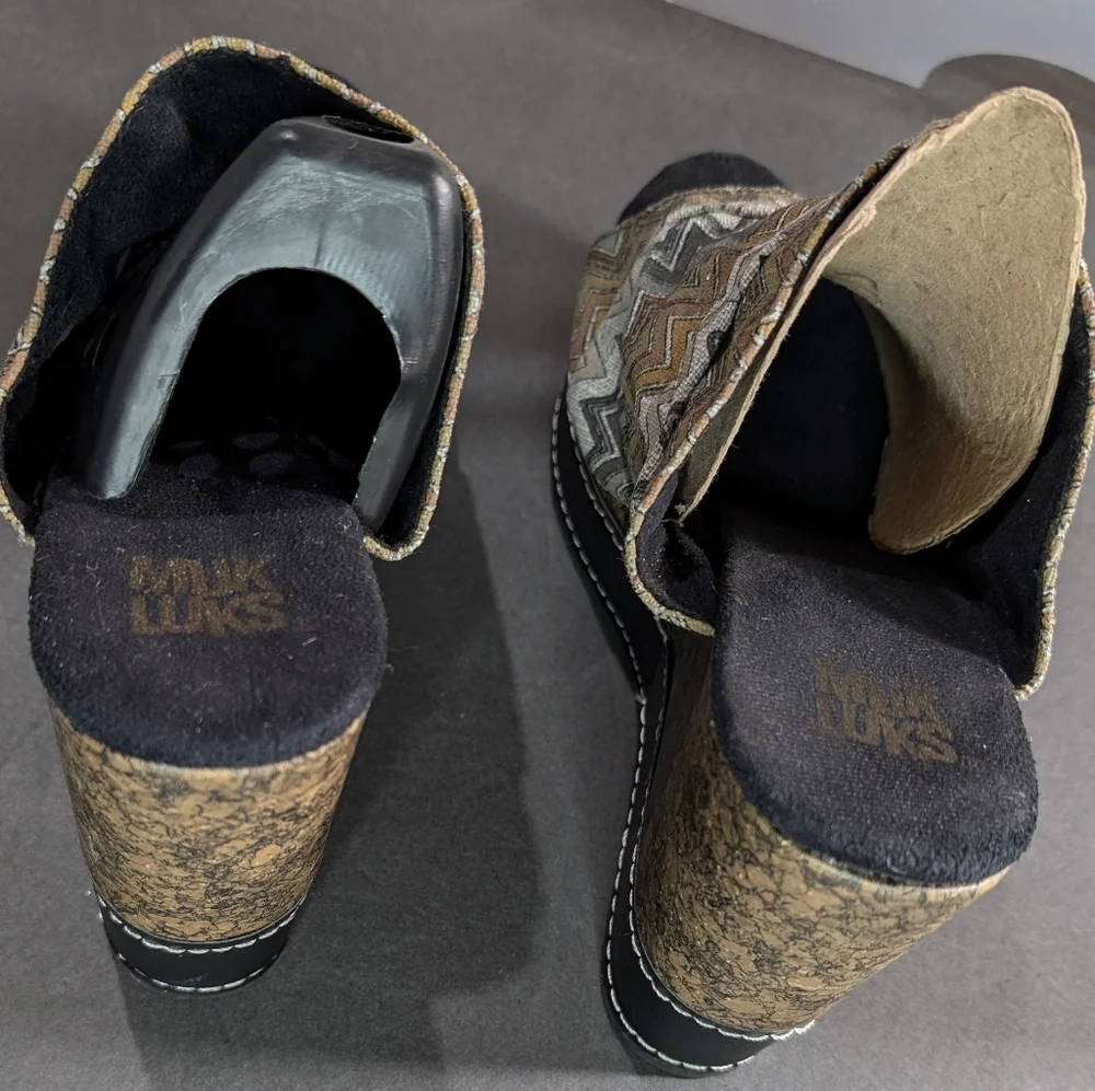 Muk Luks Peyton 9 mod zigzag platform 1